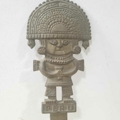 Faca Inca Peruana de pendurar na parede em bronze - comprar online