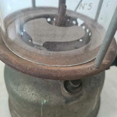 Antigo Lampião à querosene, fabricação Argentina da RIGOSOL - RIGOLLEAU S.A. - N. 5 - loja online