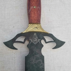 Linda espada com lâmina afiada em ambos os lados - Kombina Antiguidades – Tesouros Raros e Peças de Colecionador