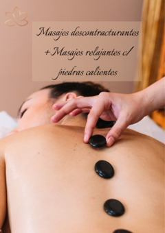 Masajes descontracturantes con piedras new arrivals