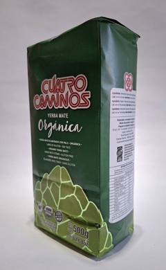 YERBA MATE CUATRO CAMINOS ORGÁNICA 500gr. - Tierra Roja tienda yerba mate