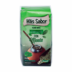 YERBA MATE MÁS SABOR CON MENTA 500GR. - comprar online