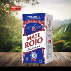 YERBA MATE MATE ROJO TRADICIONAL 1KG.