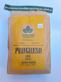 YERBA MATE PROGRESO TRADICIONAL TERERÉ 2KG. - comprar online