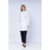 Jaleco Branco Feminino Elastic Ziper Branco - Dra Elegancia - loja online