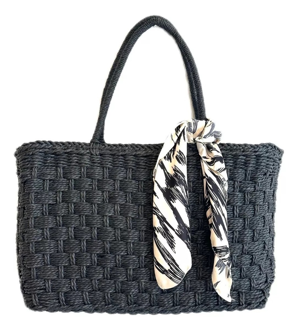 Bolso tote rafia new arrivals