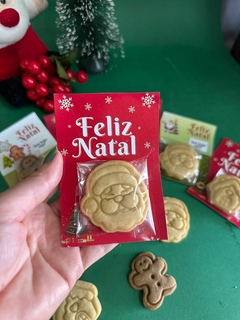 Cartão Biscoito Unitário Natal - comprar online