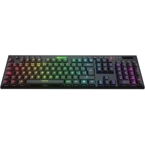 TECLADOS REDRAGON HORUS RED SWITCH FS CABLEADO K619-RGB-SP NEGRO