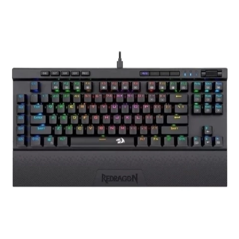 TECLADOS REDRAGON MAGIC-WAND RED SWITCH ESPAÑOL K587RGB PRO NEGRO