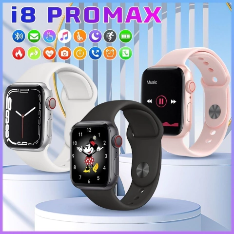 SMARTWATCH RELOJ INTELIGENTE I8 PRO MAX BLANCO