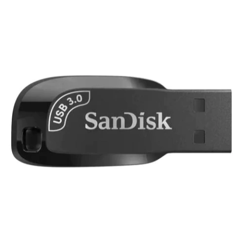 PENDRIVE USB SANDISK 128GB - ULTRA SHIFT 3.0 NEGRO