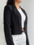 Blazer Cropped feminino Preto Tati - comprar online