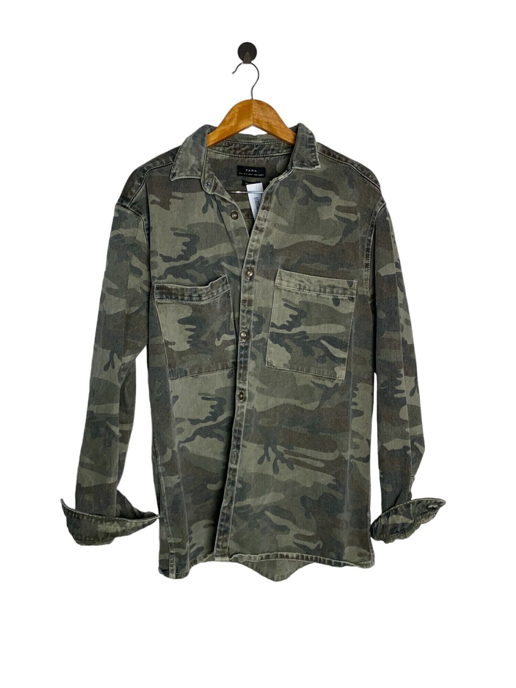Chaqueta camuflaje hombre zara hotsell