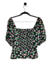 Top de flores Zara - Talle L - comprar online