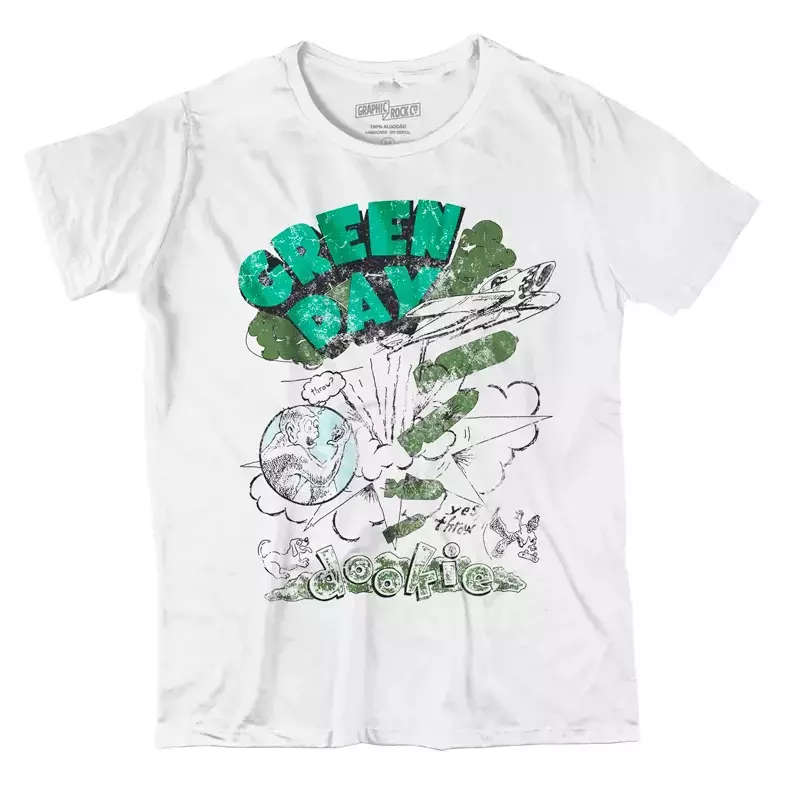 Camiseta Green day Dookie Branca