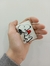 broche de snoopy-corazon