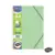 Cuaderno A4 rayadas Soft 3 Solapas - Rideo -verde pastel