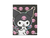 Cuaderno 19.5x24 Tapa Dura Mooving - Kuromi Negro y Rosa