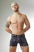 Boxer Hombre Algodón Lycra Estampado (23002 BLUO) - comprar online