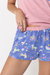 Pijama Dama Juvenil Remera C/Short Estampado (11719 SO PINK) en internet