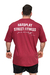 Camiseta Oversized Hardplay Street Fitness Vinho