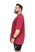 Camiseta Oversized Hardplay Street Fitness Vinho - Hardplay