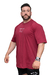 Camiseta Oversized Hardplay Make It Happen Vinho na internet