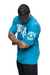 Camiseta Oversized Hardplay Hard Justice Azul - comprar online
