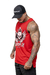 Regata Casual Dry Fit Hardplay Team Skull Vermelha - comprar online