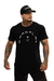 Camiseta Long Line Hardplay MMXIII Preta - comprar online
