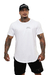 Camiseta Long Line Hardplay Street Fitness Branca
