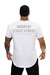 Camiseta Long Line Hardplay Street Fitness Branca - comprar online