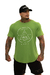 Camiseta Long Line Hardplay Brazilian Verde - comprar online