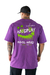 Camiseta Oversized Hardplay Smile Roxa