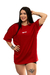 Camiseta Oversized Hardplay Nível Hard Vermelha - comprar online