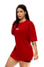 Camiseta Oversized Hardplay Nível Hard Vermelha na internet