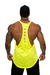 Regata Bodybuilder Hardplay Pitbull Amarela Neon - Hardplay