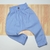 Conjunto Bata ou Body Gola Padre Azul Bebê França e Calça Azul Bebê Linho Saruel Noah Índigo Trend - loja online