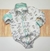 Conjunto Camisa ou Body Social Verde Bebê Urso Brinquedos Aviador Vintage Jardineira Personalizada com o Nome Bordado Verde Bebê Índigo Trend - comprar online