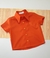 Camisa Social ou Body Laranja Amsterdã Adulto Infantil Bebê Índigo Trend