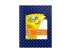 Cuaderno Exito E1 T/ Dura Lunares 16X21 cm X48 hjs