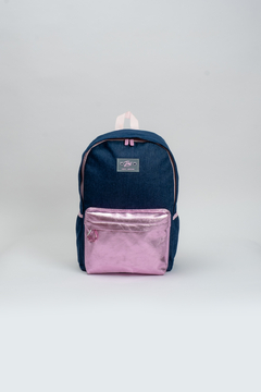 Mochila Fw Denim Shine Compartimiento P/ Notebook 15.6'' - Libreria Constitucion Minorista