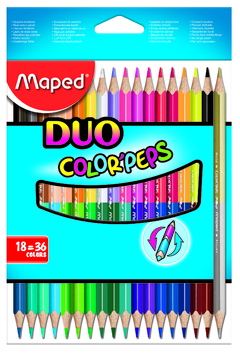 Lapices Maped Duo de Colores - comprar online