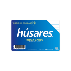 Fichas Husares Nro 1 / 2 / 3 x 100 hjs - Libreria Constitucion Minorista