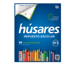 Imagen de Repuesto Husares A4 Hojas Escolares 90 gr