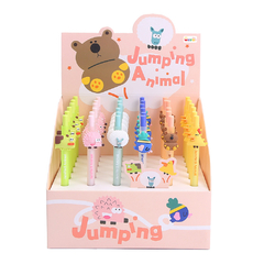 Boligrafo Wero Jumping Animal Retractil Tinta Azul X1