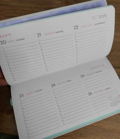 Agenda Mooving Pocket Cosida 17x9.2 Cm - comprar online