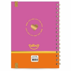 Agenda Talbot No7 C/ Espiral Semanal 15x21 Cm 144 Pag - Libreria Constitucion Minorista