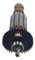 Induzido / Rotor P/ Gsb 16re 127v (nova Versao) Bosch 1600A0070B - loja online