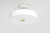 Lampara Techo Blanco Bronce Led Pafl¢n Acopla CB - comprar online